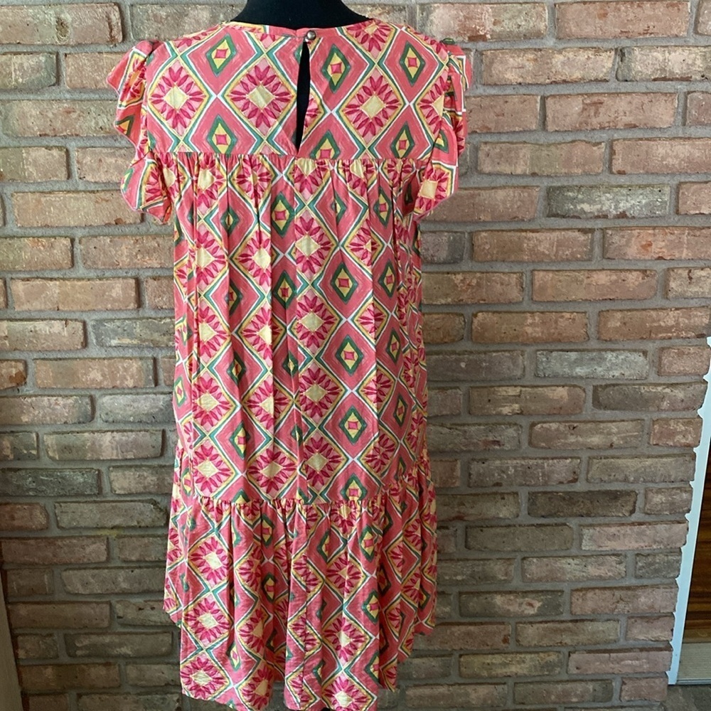 Colorful Geometric Dress - Picture 4 of 9
